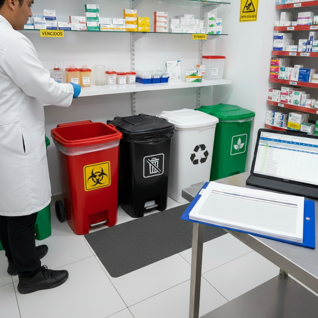 Actualización del PGIRASA en droguerías: guía práctica según la Resolución 591 de 2024